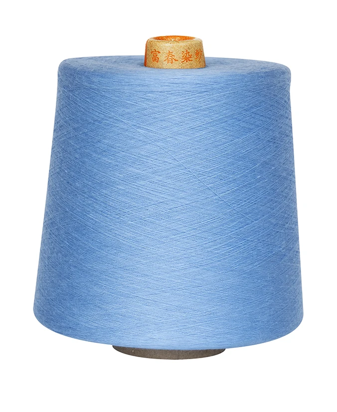 Mercerized cotton 100% cotton yarn combed  carded  Ne20/2 30/2 40/2 60/2 80/2 100/2 120/2for knitting and weaving  in 580+ color