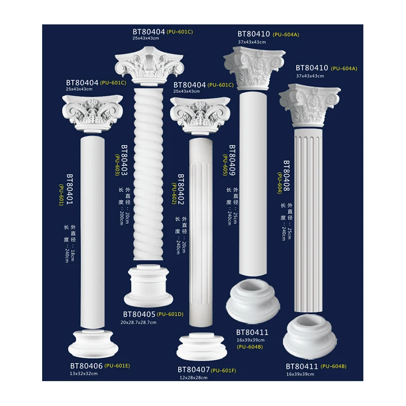 PU Roman column gold pedestals decorative columns decorative pedestals roman pillars column decorating for wedding
