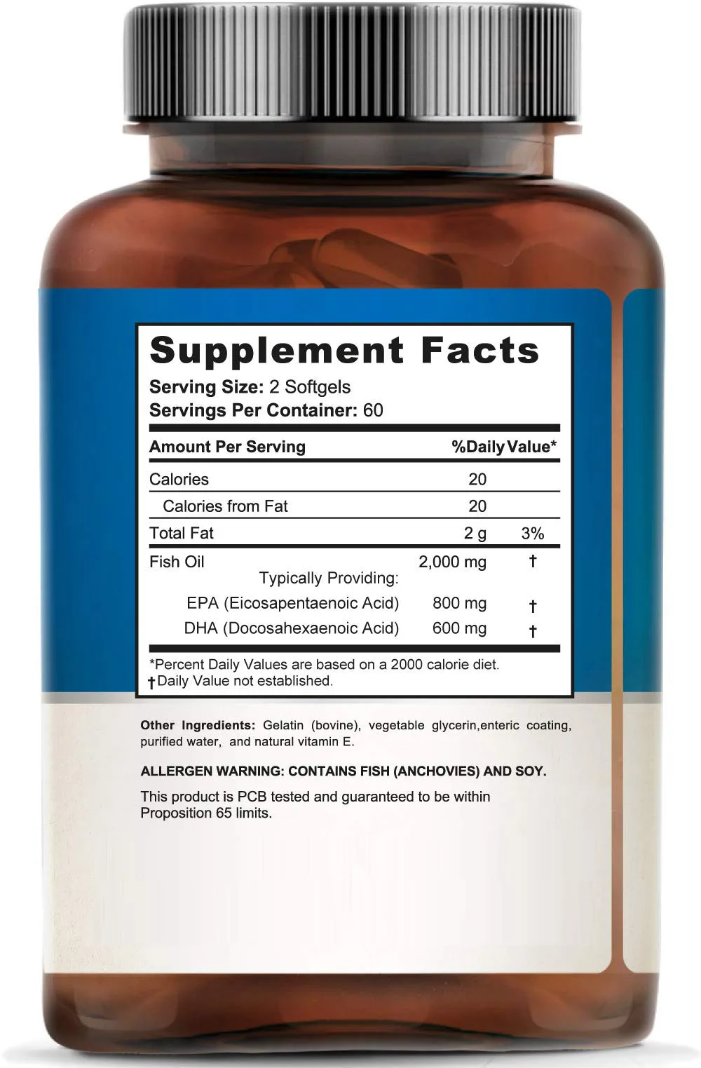 Высококачественный рыбий жир OEM Halal Omega 3-Omega -6 омега-9 оптом 1000 мг мягкая капсула витамины пищевая добавка