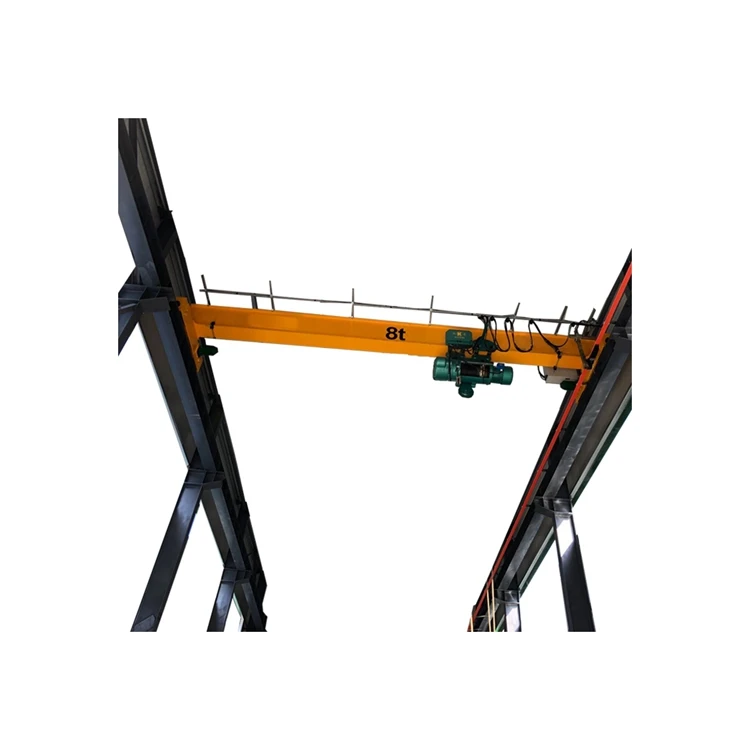 Factory made single girder bridge crane 3 tones overhead electric hoist double beam Bridge Crane