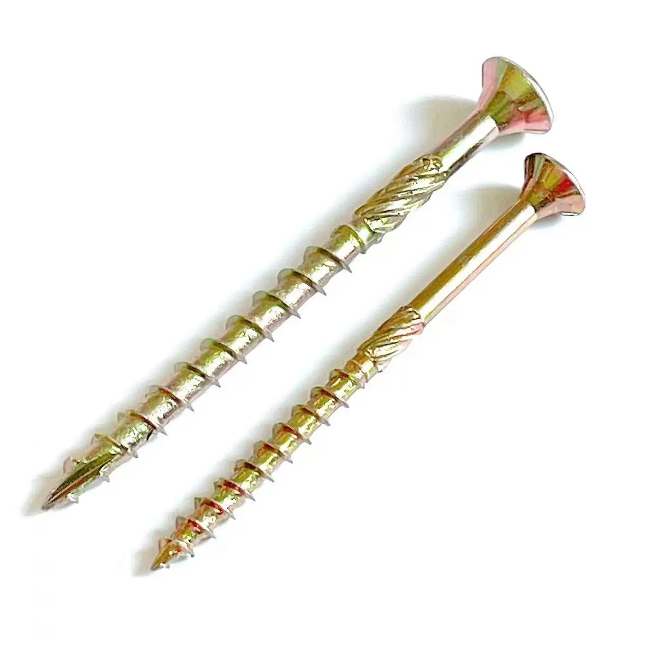 Yuanzhi Stainless Carbon Steel Self Tapping Drilling Screws Chipboard Wood Deck Screws Type 17