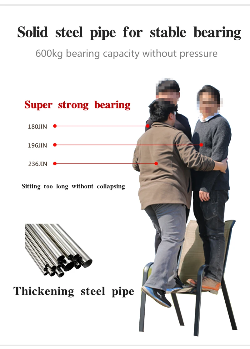 Brown with a pattern stacked garden dining furniture with glass table wholesale stackable outdoor chairs