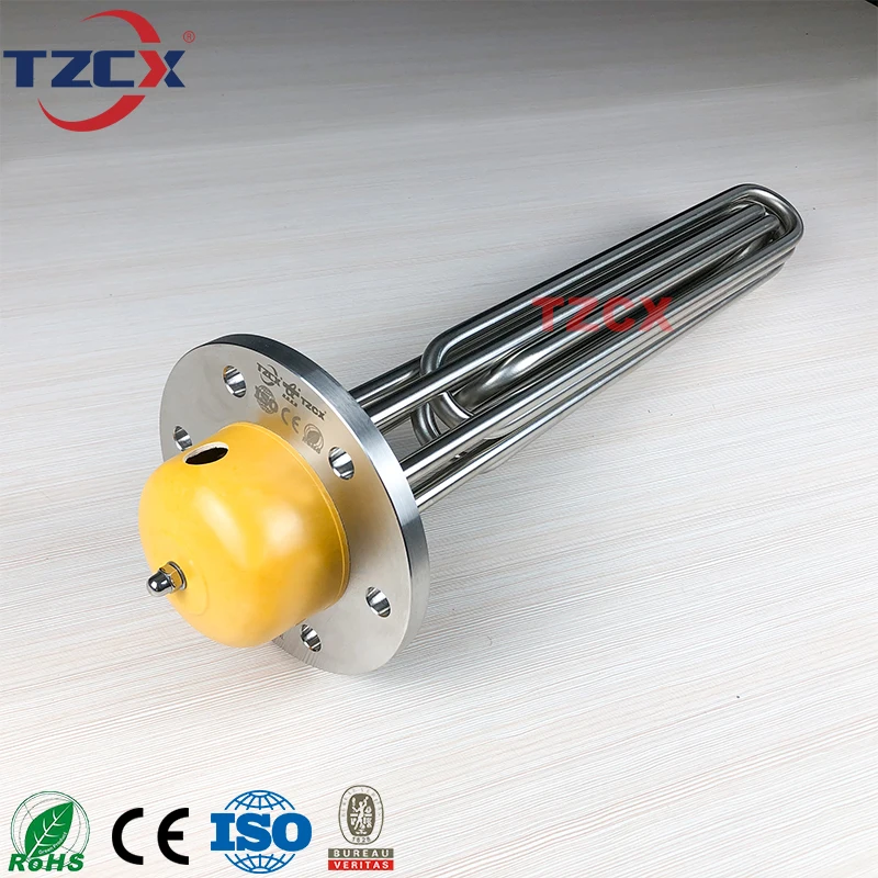 The Famous TZCX brand customized stainless steel electric industrial water immersion heater heating element with the best design