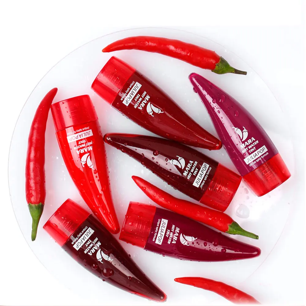 The Most Popular Unique Flavor Chili Dye Lip Liquid Lip Glaze Lip Gloss Multi-Color Customization