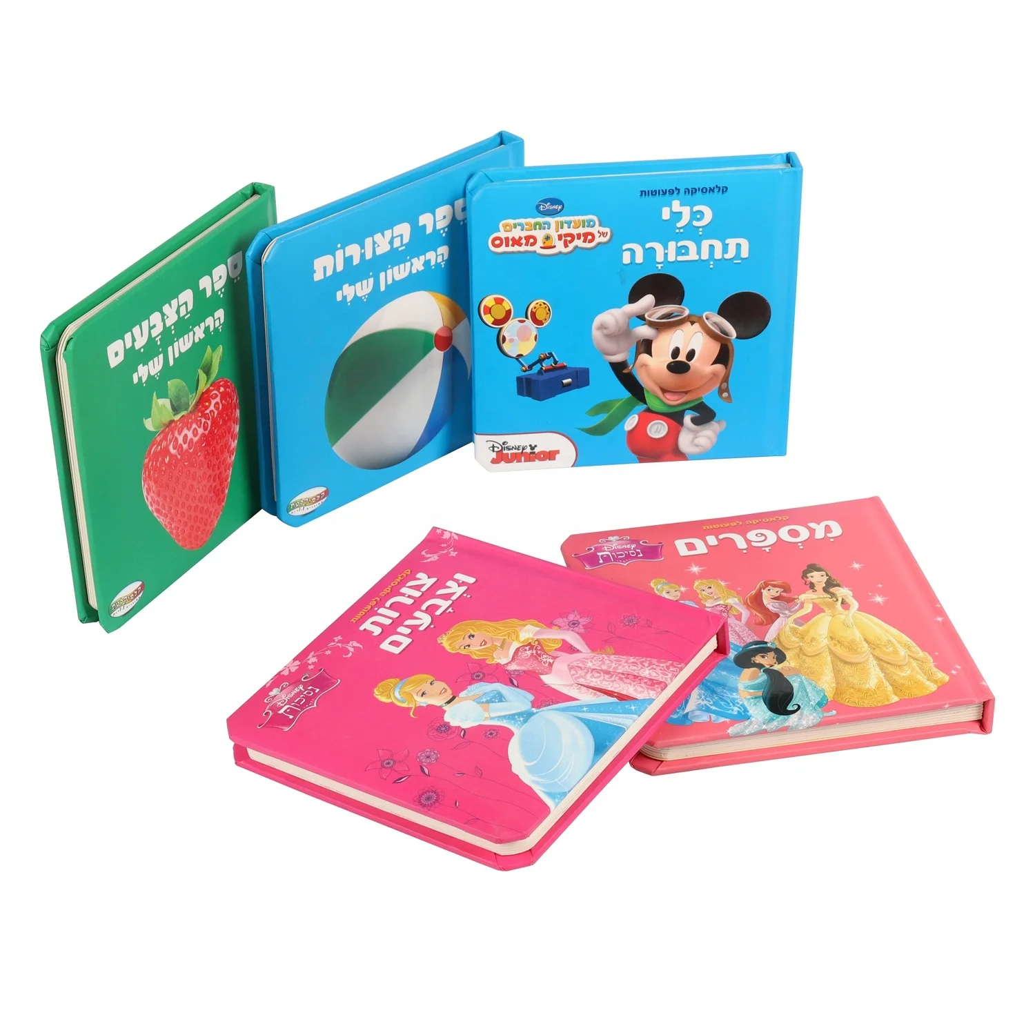 color & number learning baby book printing