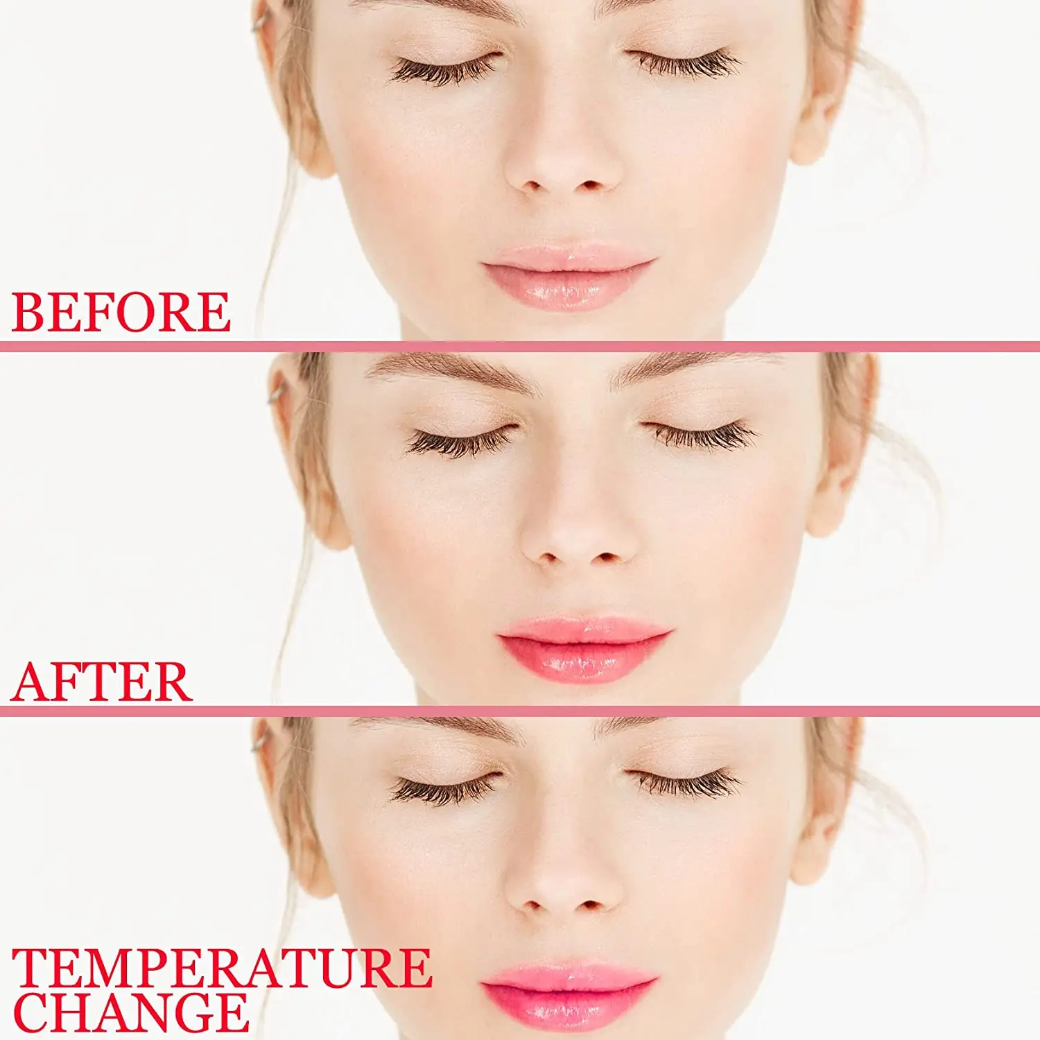 Flower nude matte lipstick transparent lip balm discolor lip stick rossetto opaco nudo waterproof jelly crystal lipstick