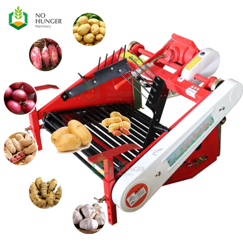 Small Mini Ginger Sweet Potato Radish Cassava Garlic Peanut Harvester Machine Of Price