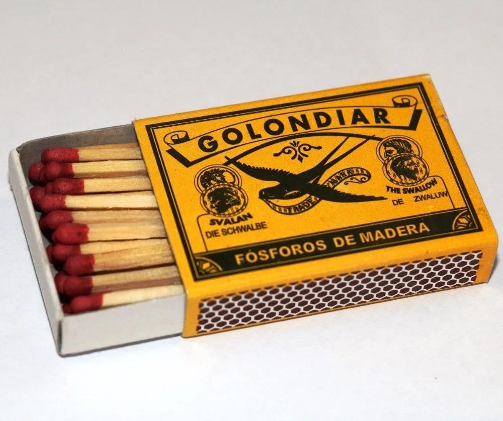 HOUSEHOLD INDIAN SAFETY MATCHES