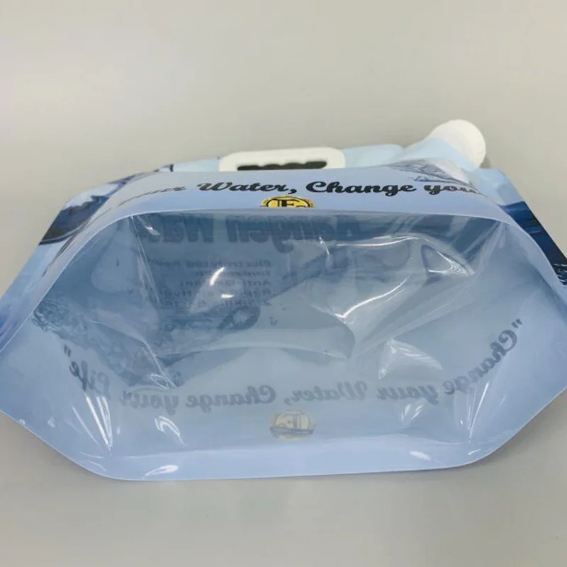 
Reusable Eco Friendly Food Grade Cristal Transparent Hemp Water Bottle 