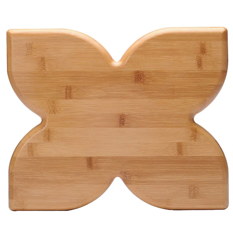 Latest Design Natural Bamboo Wooden Food Serving Cutlery bamboo serving platter for Sale