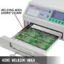 Wholesale Small Solder Paste Reflow Oven T-962A+ lead-free BGA smt desktop infrared reflow oven for pcb soldering