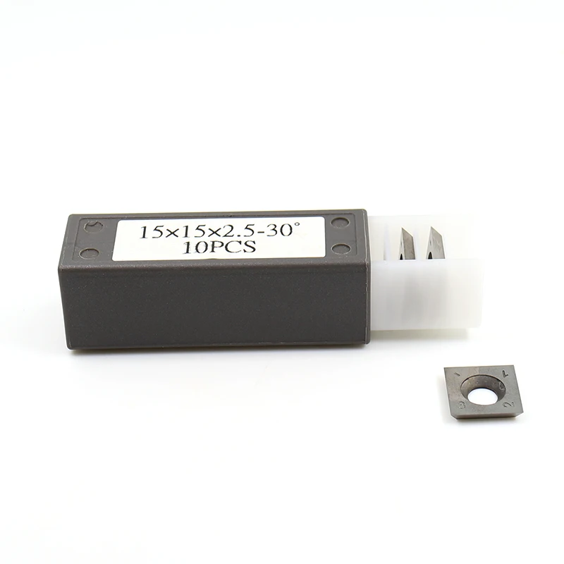 Wood working spiral knife discarding blade vertical milling machine four side planing alloy blade 14*14*2.0 15*15*2.5