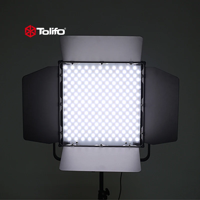 Tolifo Hot Sale High Quality Studio Led Panel Light 3200-5600k Video Equipped with LCD screen