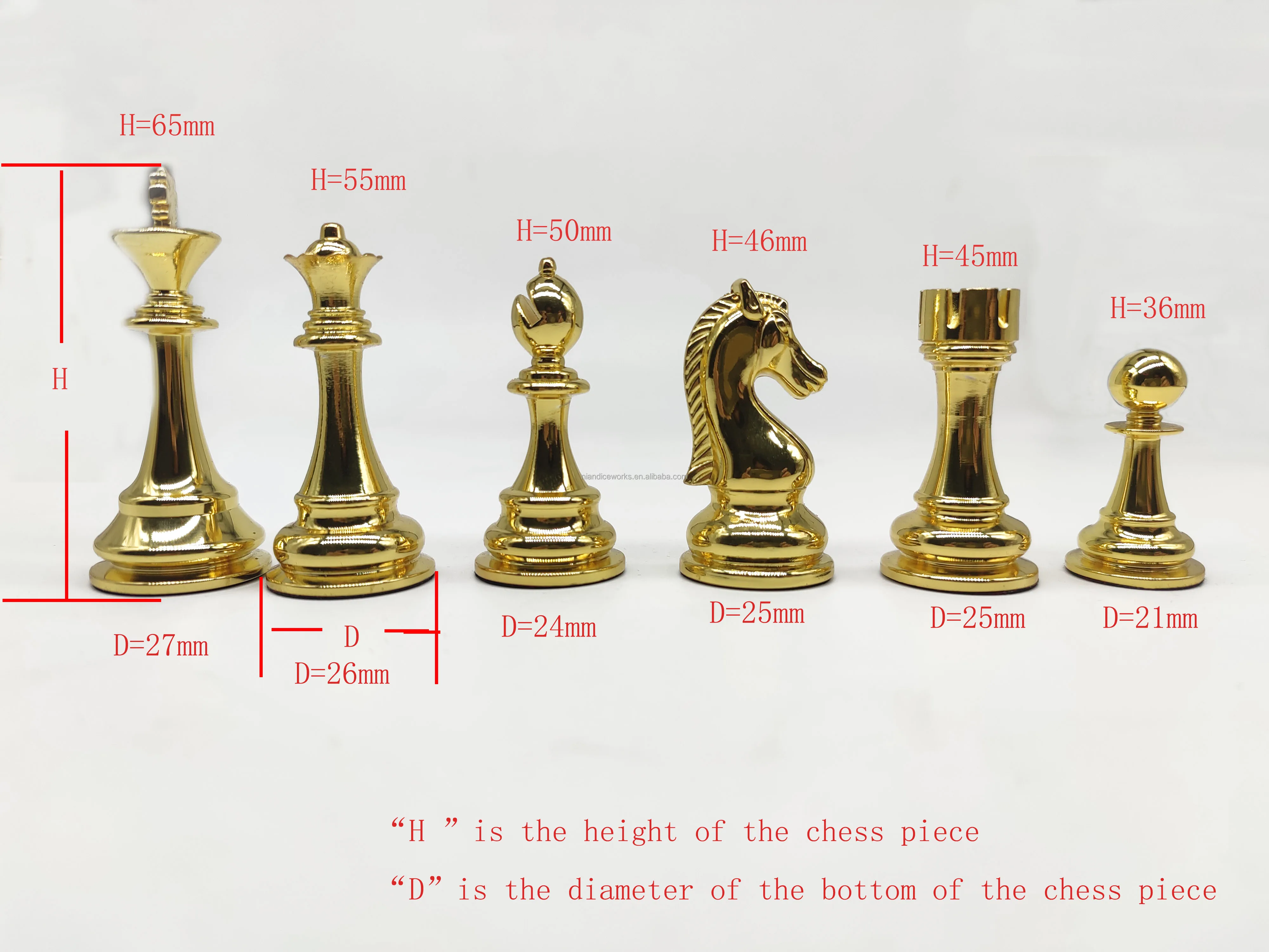 chess size
