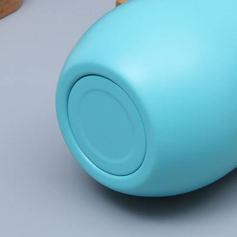 Supplier Source 12 oz Double Layer Stainless Steel Portable Coffee Cup Customizable pattern logo