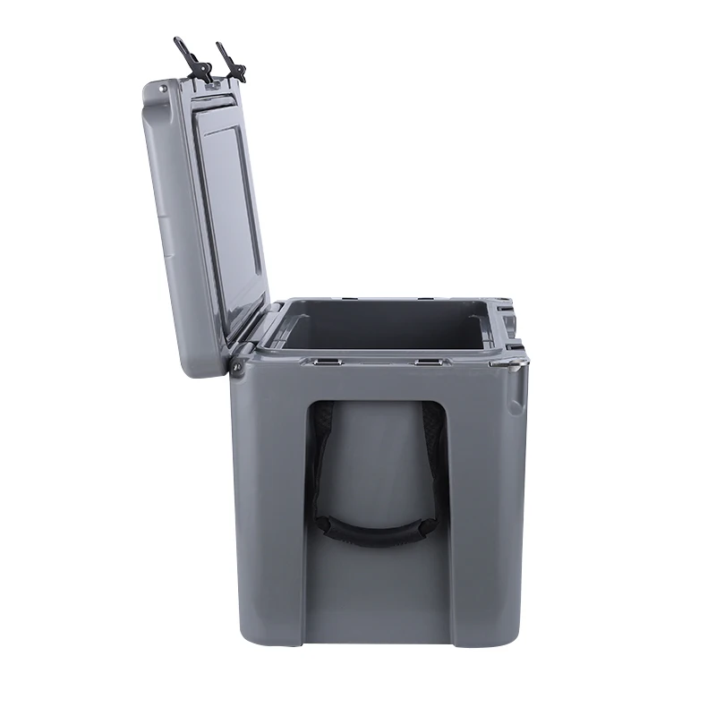 Wholesale manufacture outdoor camping insulated rotomolded cooler with custom logo printing