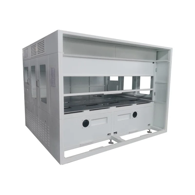 Custom Metal Fabrication Aluminum Steel Sheet Metal Enclosure for Electrical Equipment Bending & Welding Mechanical Enclosure