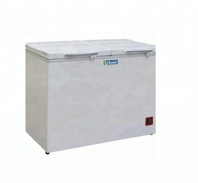 303 Liter solar deep chest freezer / fridge dc 24v solar refrigerator fridge solar freezer