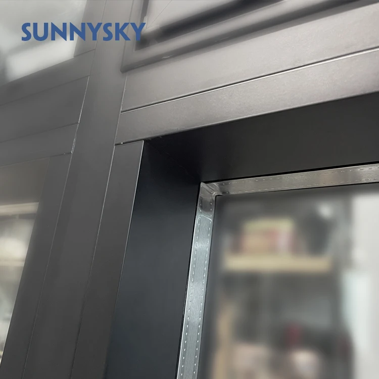 high end 600mm x 3600mm fixed large glass square window