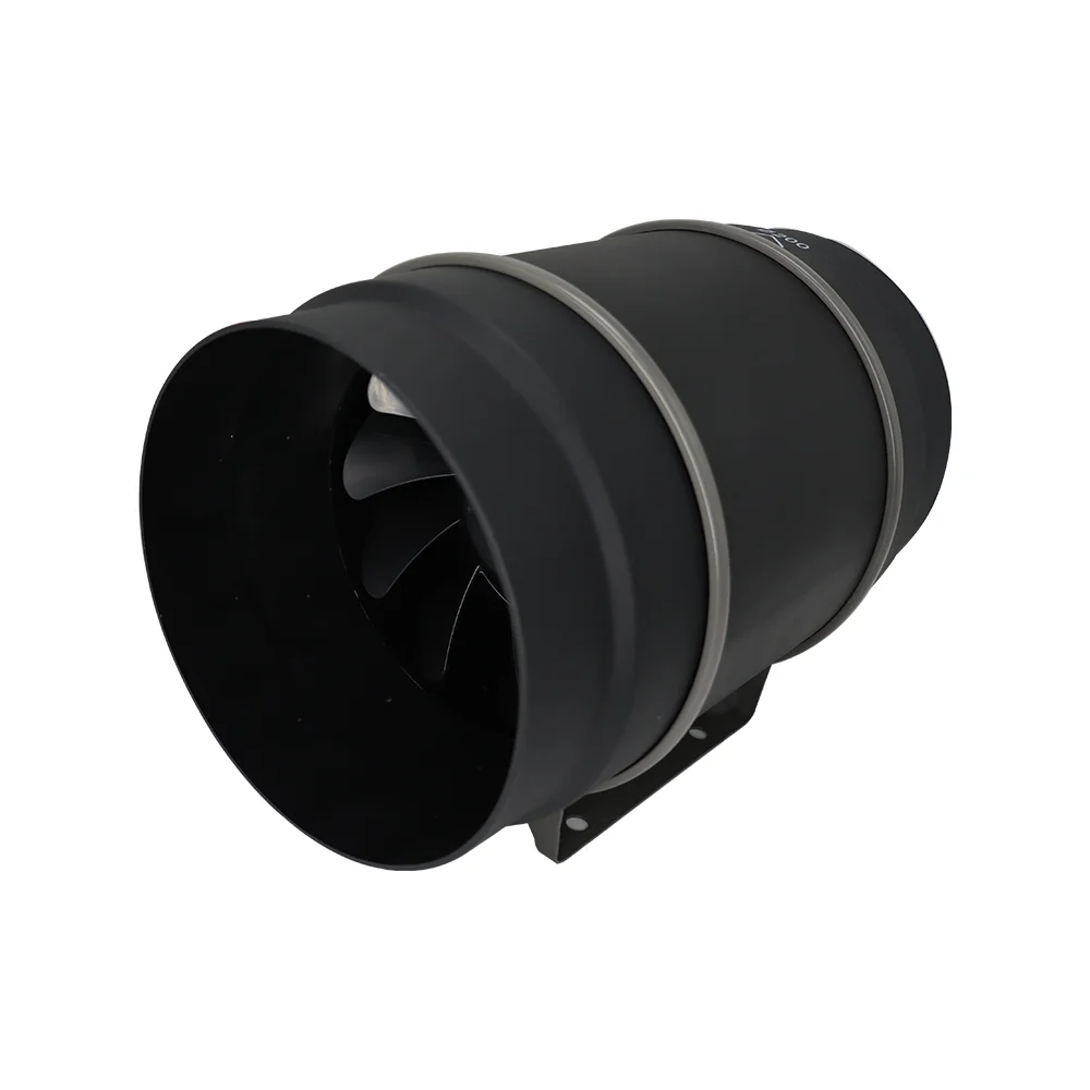 High Air Pressure Inline Duct Fan Heating Cooling Ventilation and Exhaust for Grow Tents Induct Exhaust Silence Fan 4/6/8 inch