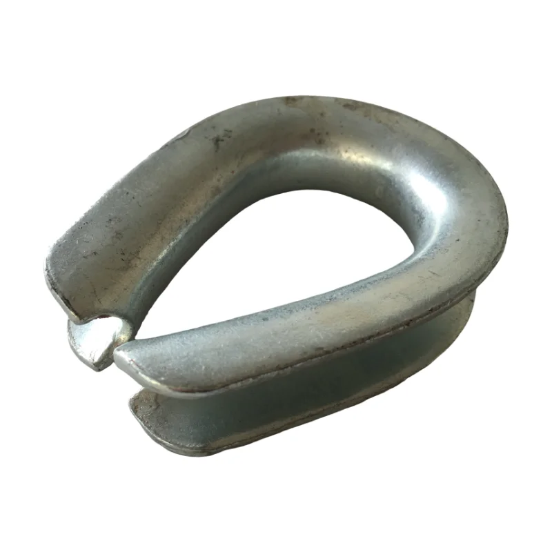 Mild Steel Wire Rope Thimble Stainless Steel Wire Rope Rigging Hardware Wire Rope Thimble