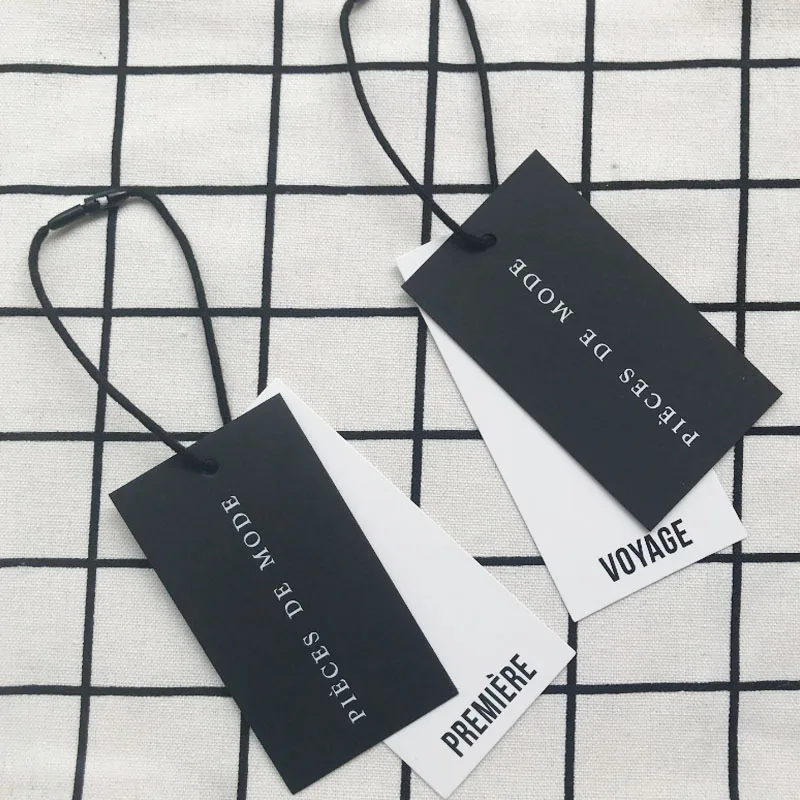 make new clothing paper jc basic garment accessories pvc neck hanging silicone logo tag with eyelet inside clothes hang tags