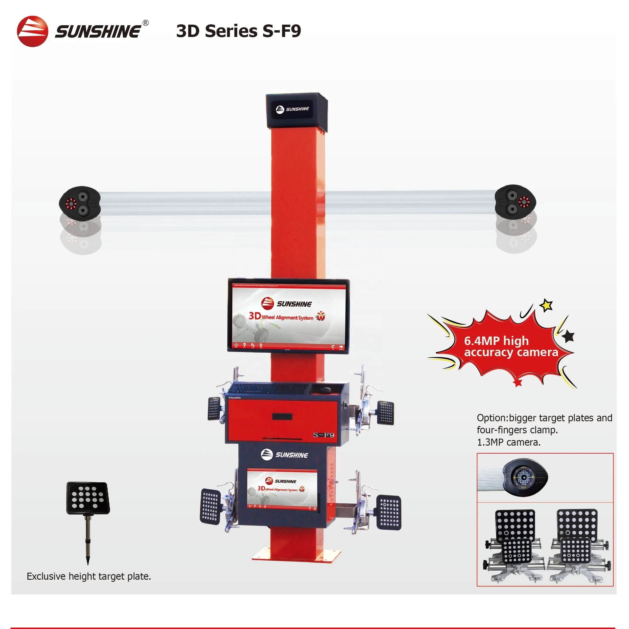 3d-выравниватель SUNSHINE, alineadora SUNSHINE