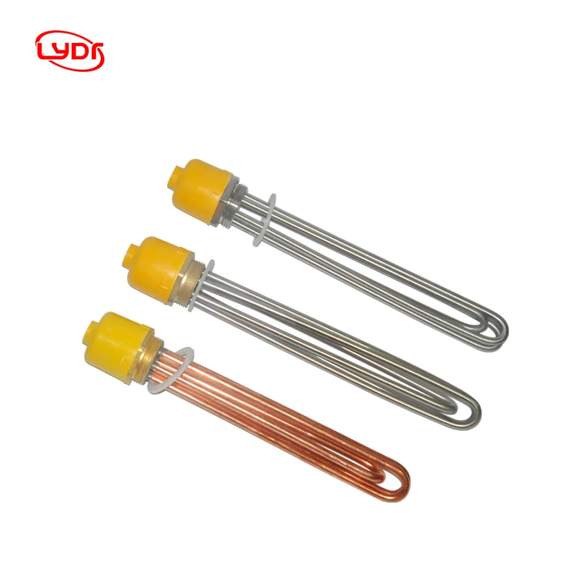 LYDR hot sale electric heating element tubular heater copper material for air heating