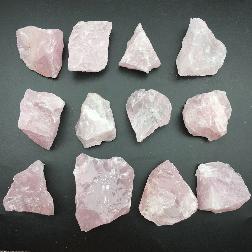 Wholesale Natural Cheap Price of Rock Crystal Stone Raw Crystals Healing Stones Rose Quartz Rough Stone