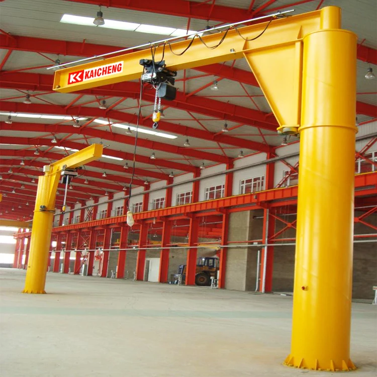 Wire rope electric hoist jib crane for sheet metal made in china