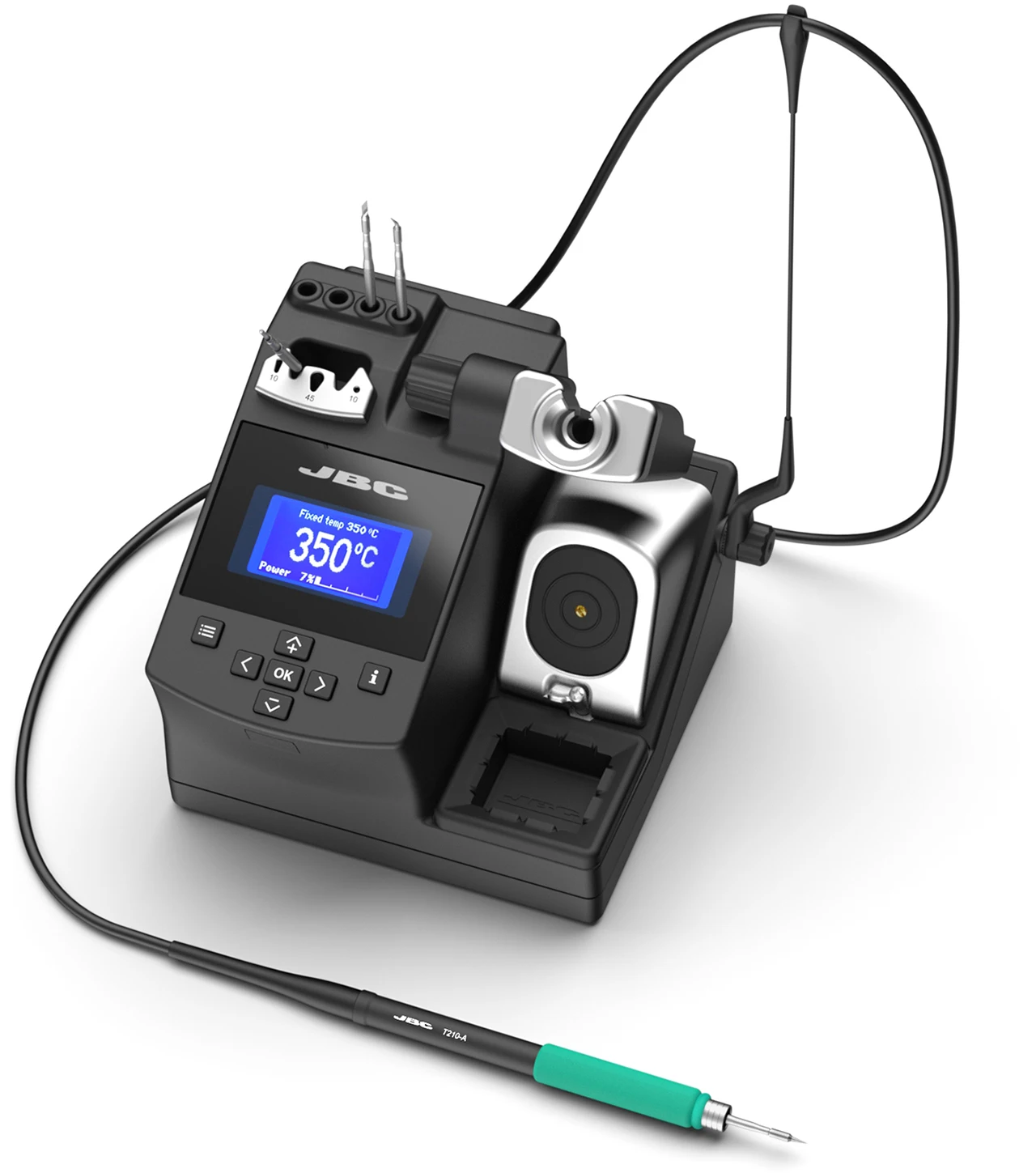 WEIDINGER Jbc And Soldering Iron Station Soldering With T210 A Soldering Iron Cd S Precision Soldering Tip Holder Up To Four Tip
