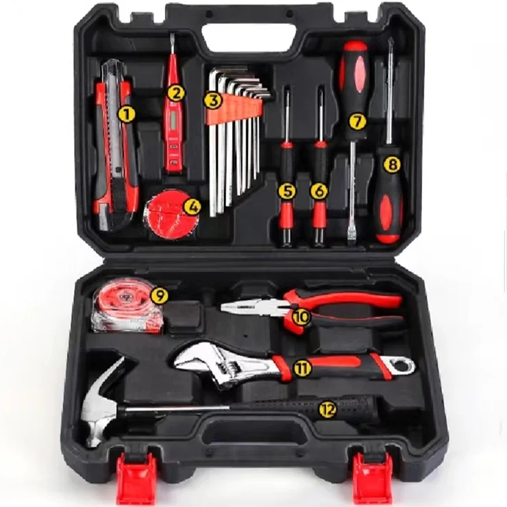 Wholesale custom high-quality wrench socket set electric drill tool set