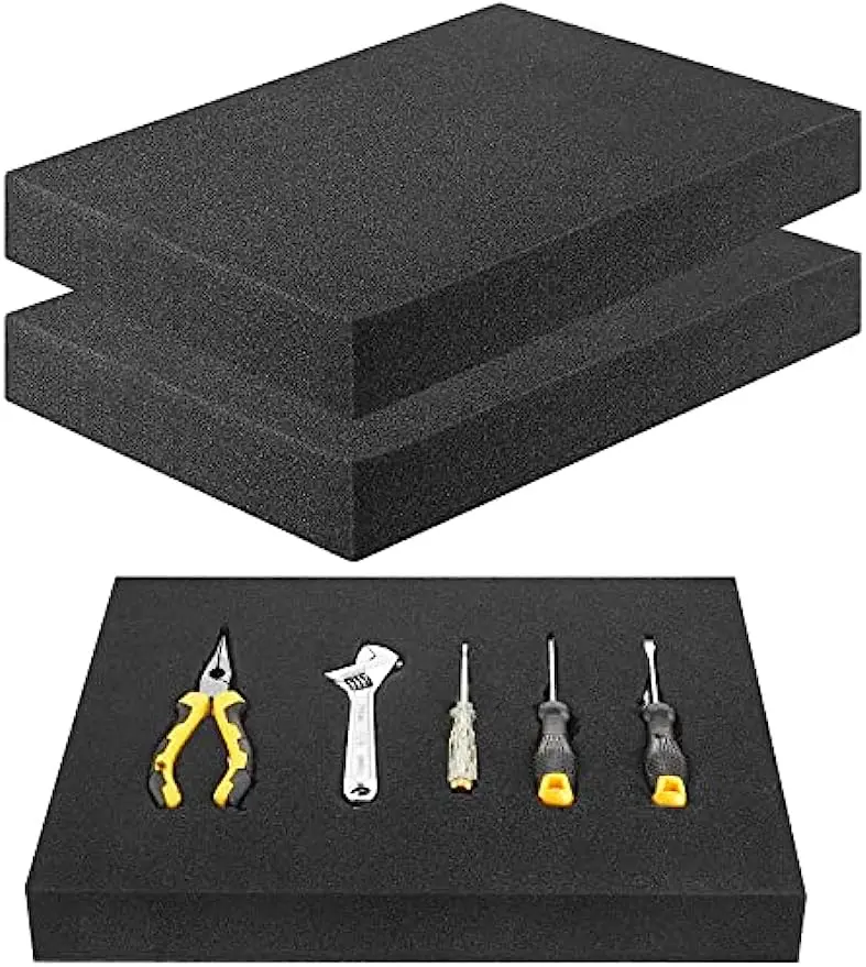 YOIWEI Eco-Friendly Polyethylene Foam Sheet Protective Sponge Padding for Case Packing Toolbox Storage Crafts