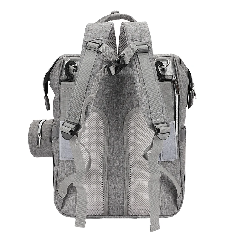 One drop shipping detachable pouch multifunction baby bags Large capacity waterproof baby diaper bag