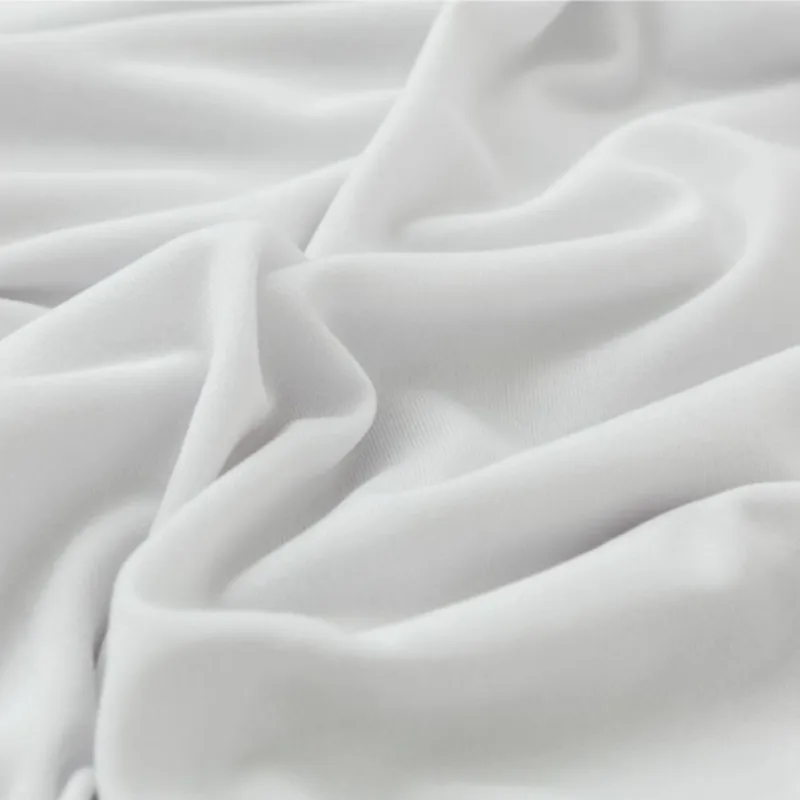 jellyfish Round Ruffled Elastic Spandex Table Cloth Stretch Skirt Table Cover Cocktail Table Linen Hotel Party Wedding Dec