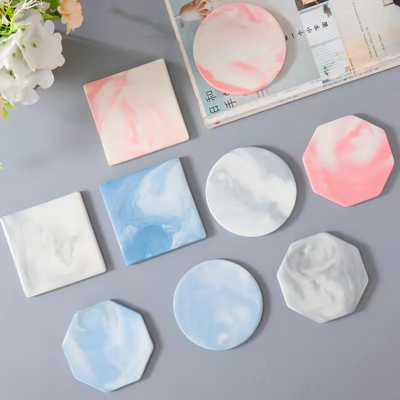 Lacquer seal backing Cup pad Cover isolating paper silica gel demoulding tool Marble ceramic plate