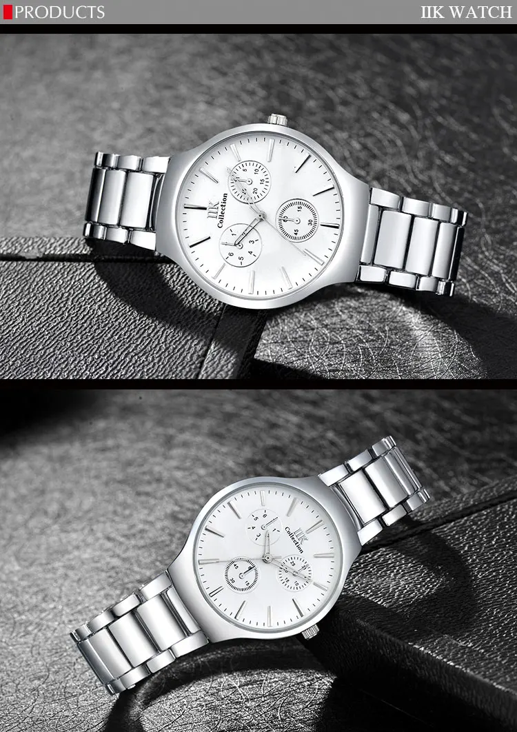 Chinese Design Classic Black Quartz Couple Wrist Watch Women Watches