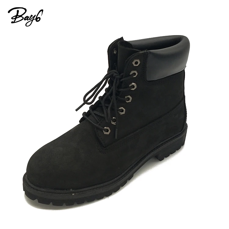 Whosale Nubuck Leather Platform Outdoor Goodyear Welt Man Boots