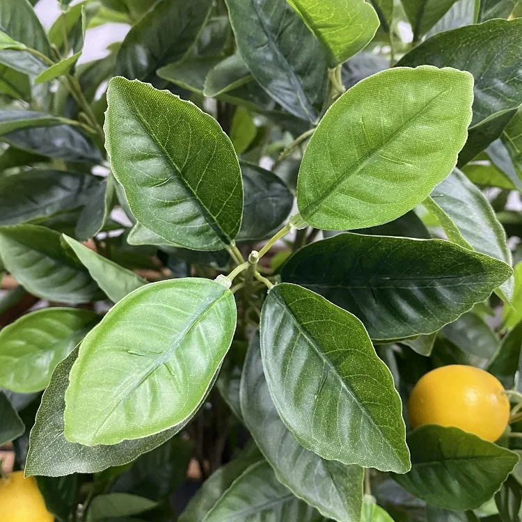 
Top selling highly simulation factory custom stock artificial lemon tree for outdoor decor 