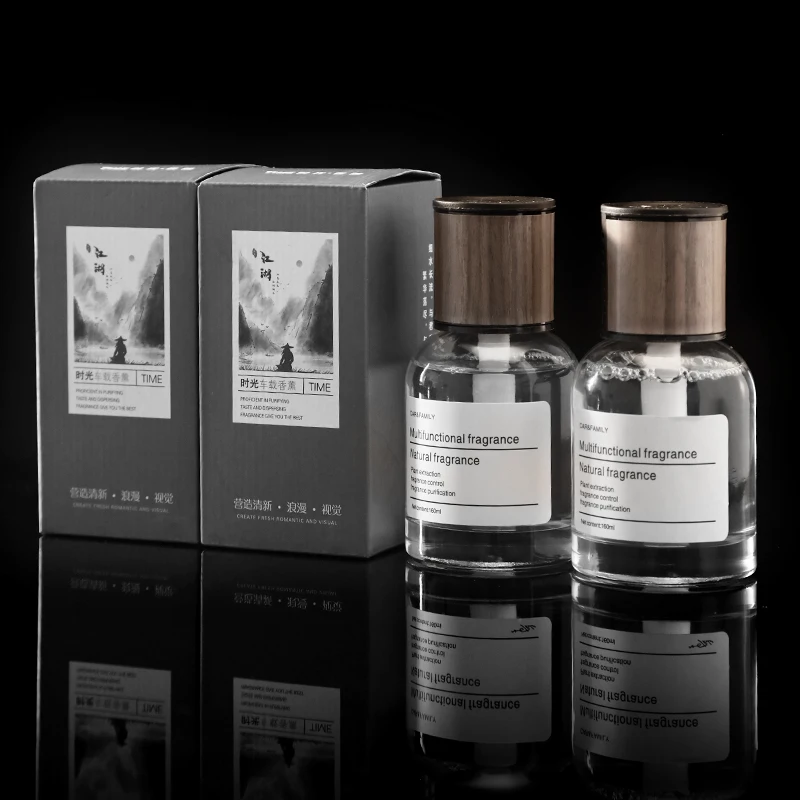 Luxury glass bottles Air Freshener Fragrance For Car Bottle Perfume