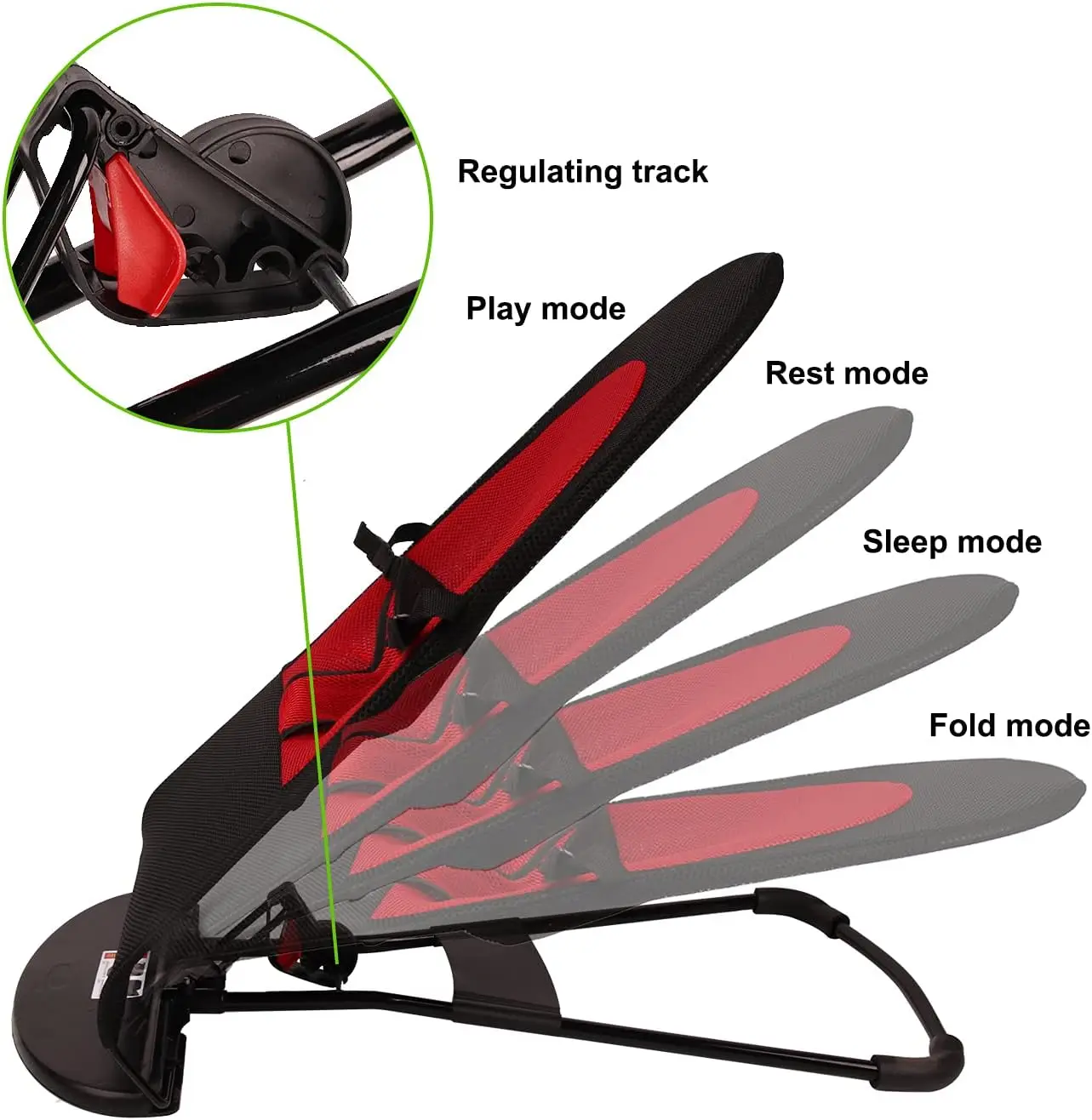 Folding Washable Adjustable Portable Rocking pet bed dog rocker sofa chair