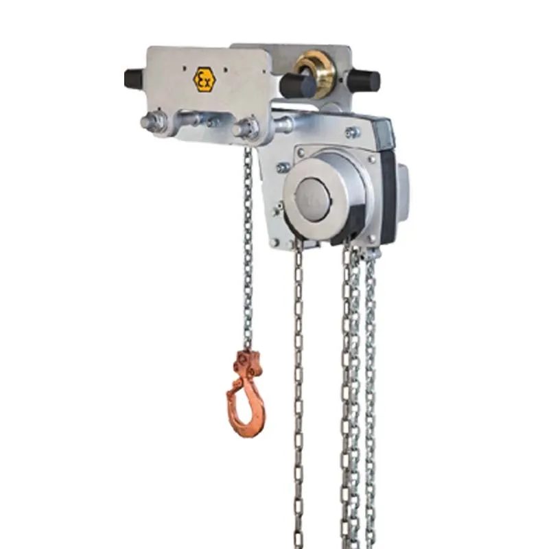 Yalelift 360 IT ATEX Manual Chain Hoist with Stainless Staeel Load Chain for Pharmatic Factory