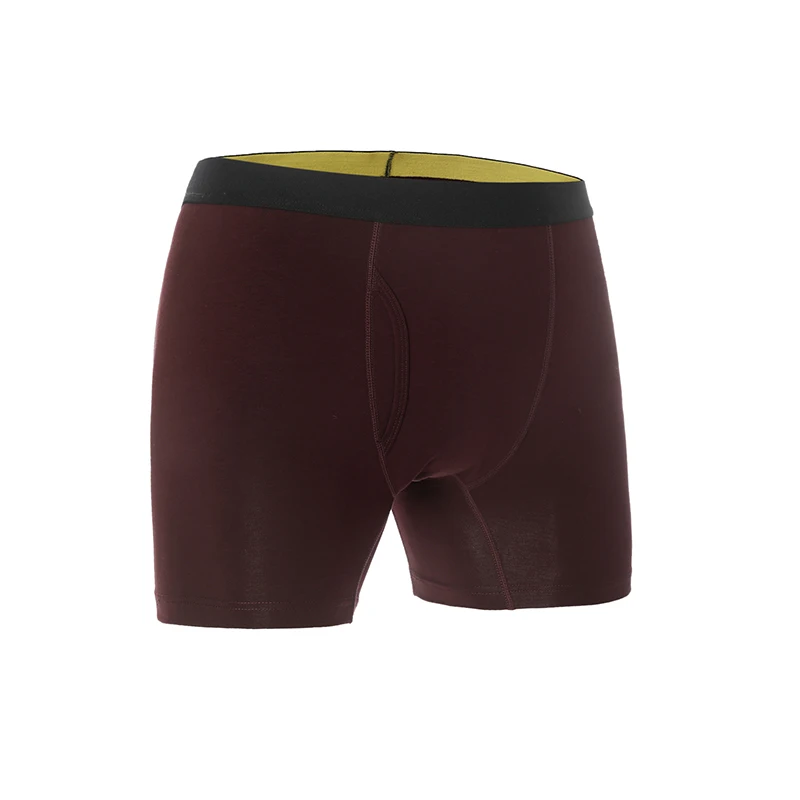 Underwear Boxers Custom Sport Man Shorts Men Long Pouch Sexy Roupa Intima Open Front Bamboo Sports Athletic Mens Boxer Briefs