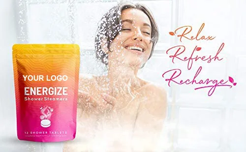 15 PACK GRAPEFRUIT COCOA ORANGE CITRUS ESSENTIAL OIL SCENT AROMATHERAPY BATH BOMB FOR YOU MORNING BOOST SHOWER STEAMERS TABLETS