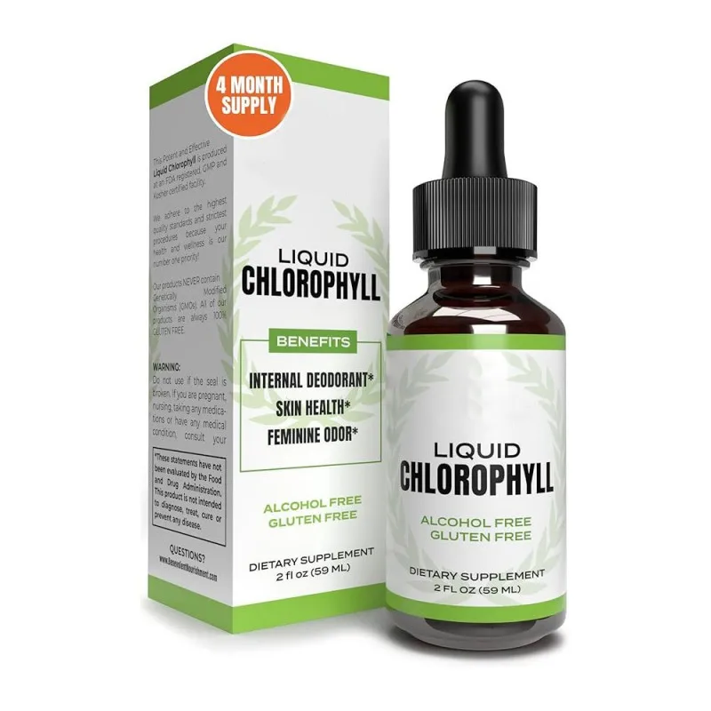 OEM Wholesale Price High Absorption Liquid Chlorophyll Supplement Chlorophyll Drops