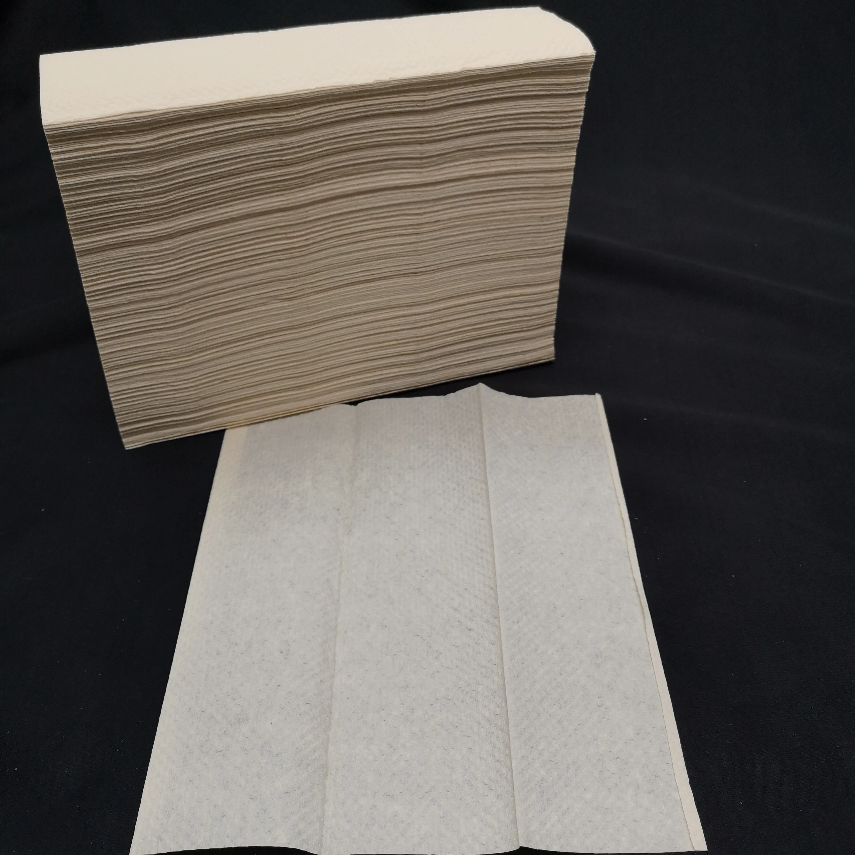 1 ply Eco-Friendly Water Absorption White Virgin Z-Fold Hand Towel Paper
