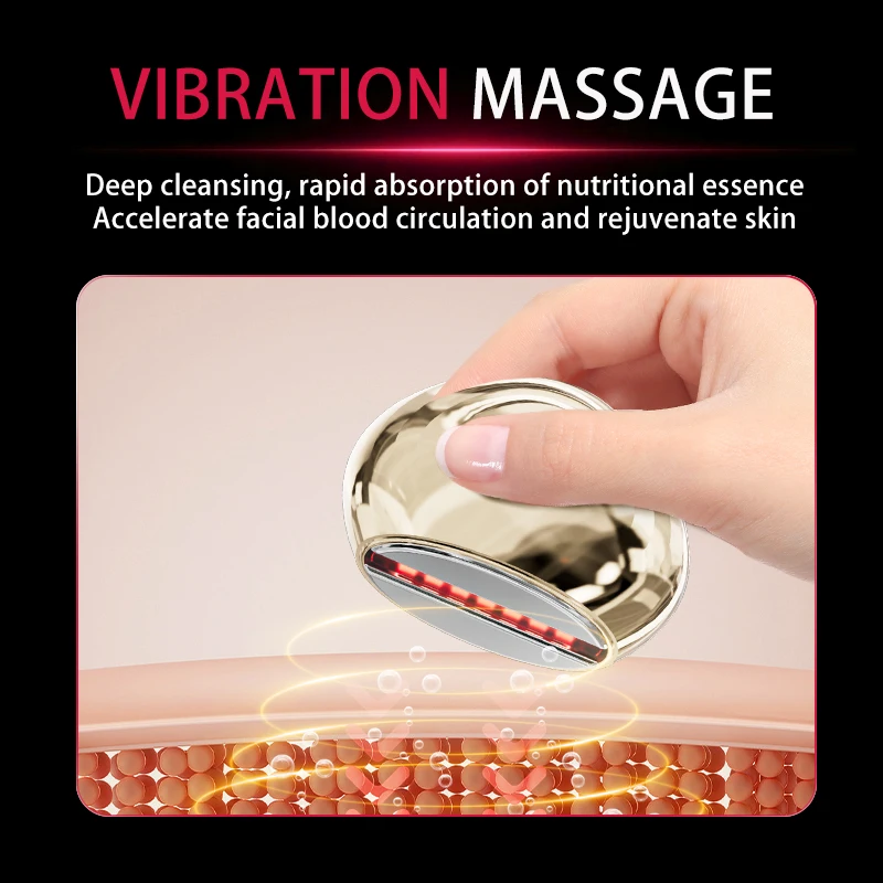 EMS Facial massage Perfect portable LED nutritional beauty machine facial multi-functional RF beauty instrument
