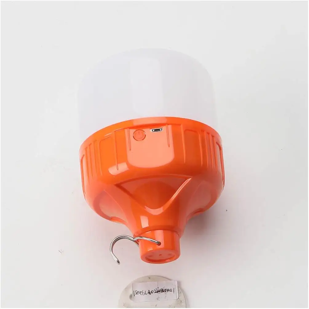 Led Light Bulbs Electric Raw Material Energy Saver Solar High Power With Remote Control Round Rechargeable Led Pl Lamps