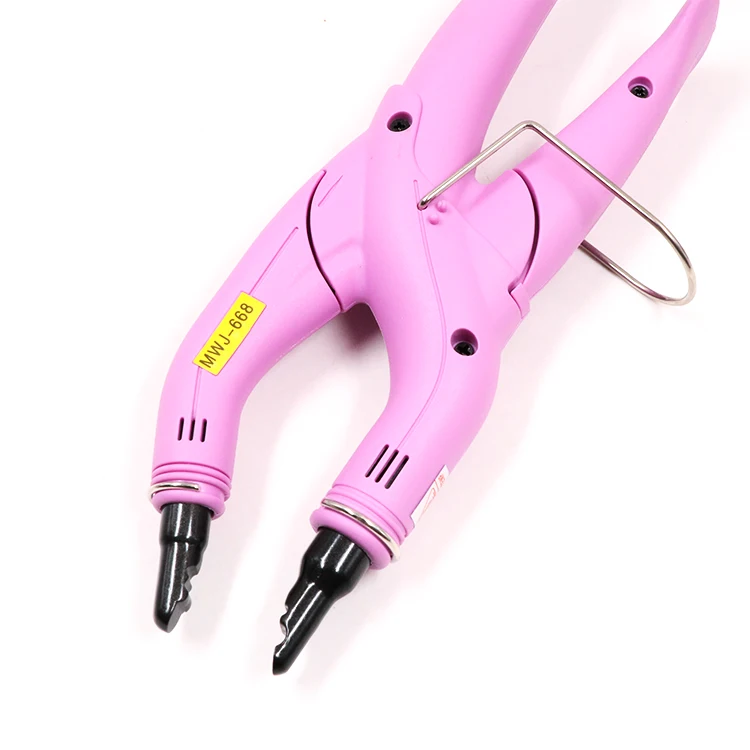 New hair extensions fixing machine portable hair extension machine tools