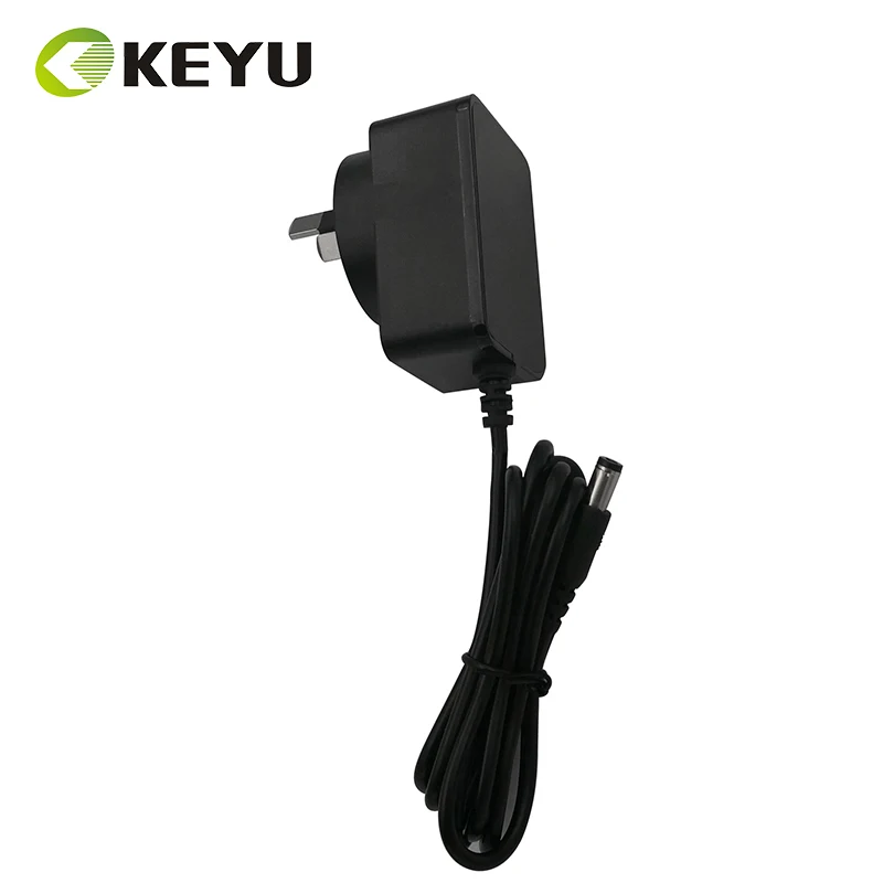 12V 1A Adaptor European Usa India Korea Japan UK AUS plug Oem 12W 12V 1000MA Ac Dc Power Adapter